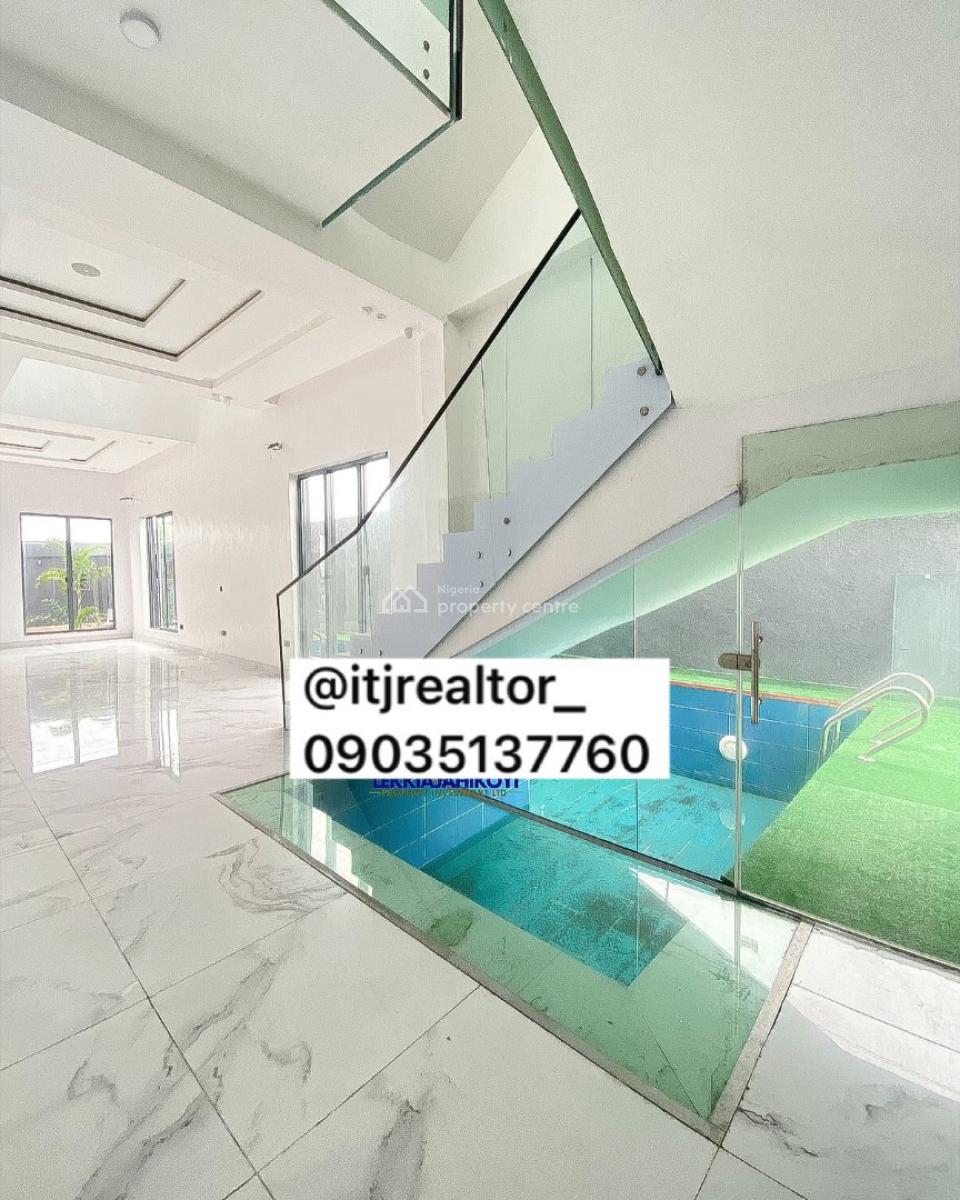 Stunning 5 Bedroom Detached Duplex with Swimming Pool and Bq, Osapa, Lekki, Lagos, Detached Duplex for Sale