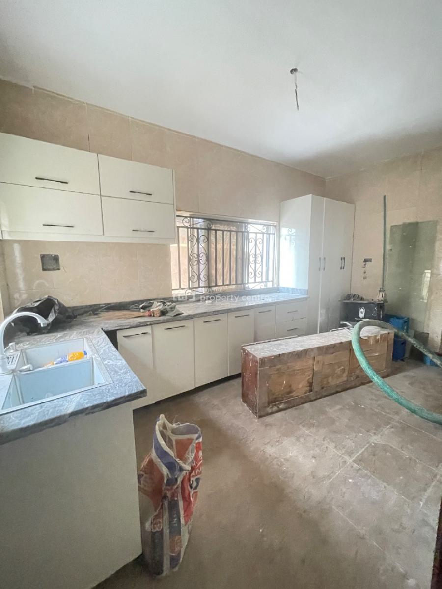 Brand New 4 Bedroom Duplex in a Good Estate with Swimming Pool & Gy, This House Came with Mini Flat Bq at Back,very Specious House to Leave, Sangotedo, Ajah, Lagos, Semi-detached Duplex for Rent