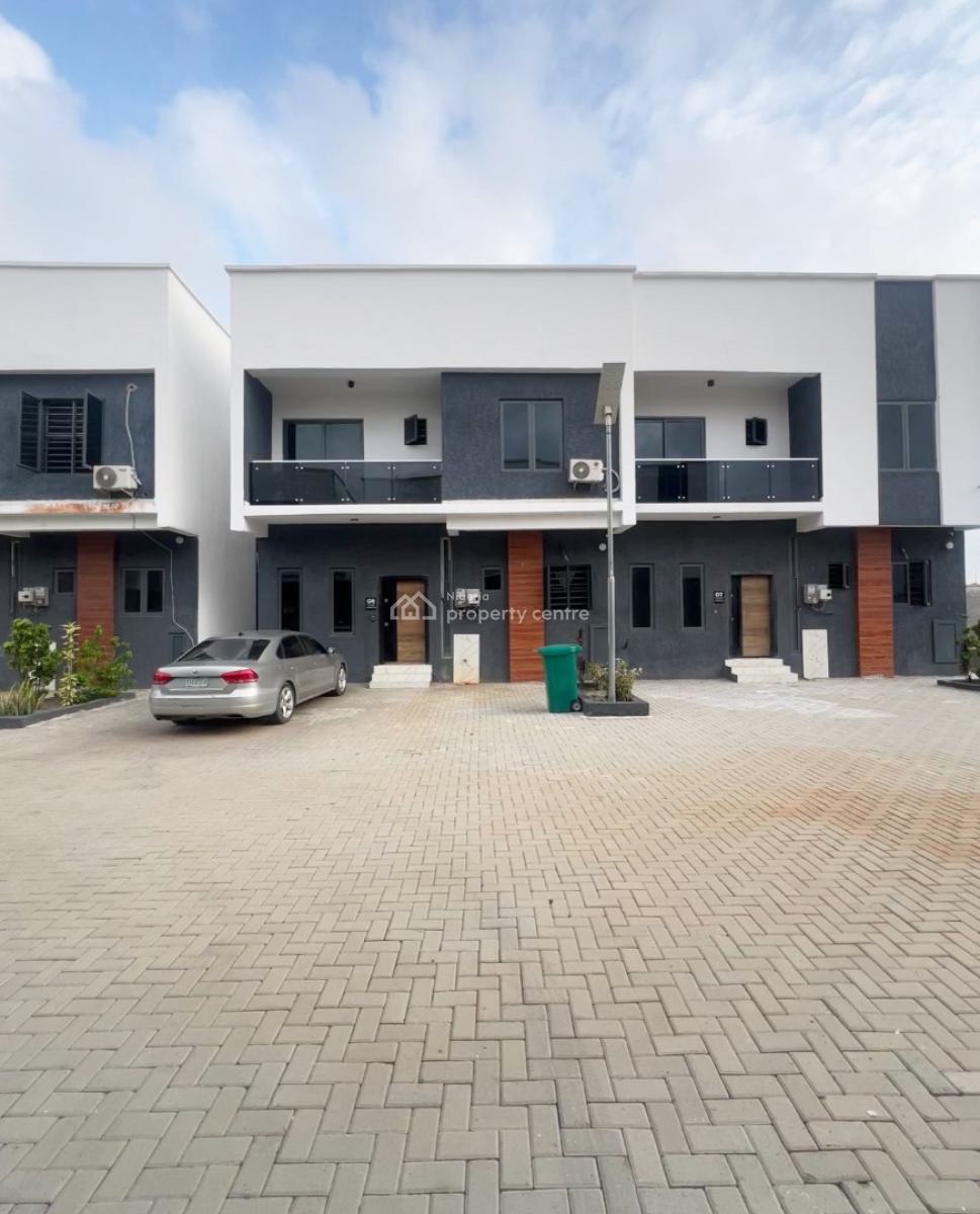 Luxury 3 Bedroom Furnished Duplex + Solar, Ogombo, Ajah, Lagos, Terraced Duplex for Rent
