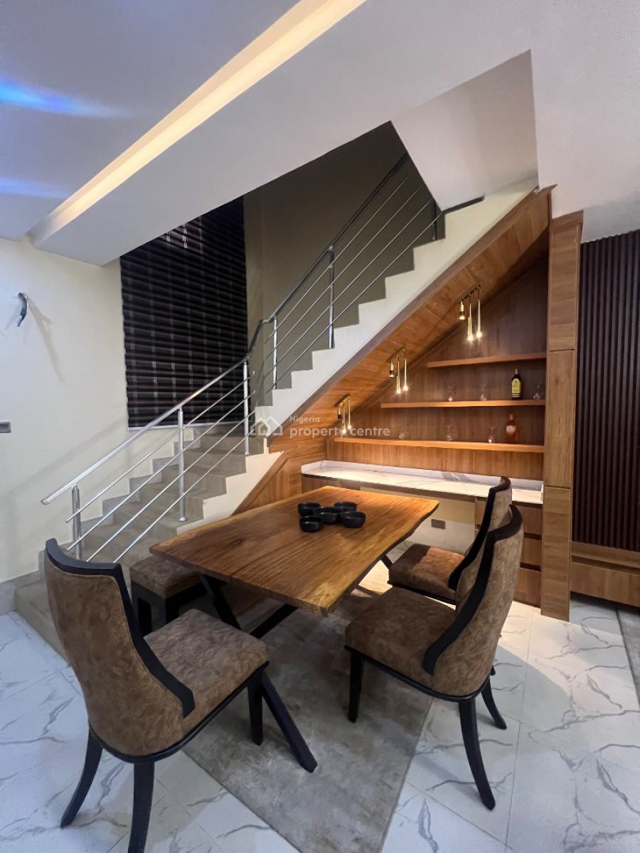 Luxury 3 Bedroom Furnished Duplex + Solar, Ogombo, Ajah, Lagos, Terraced Duplex for Rent