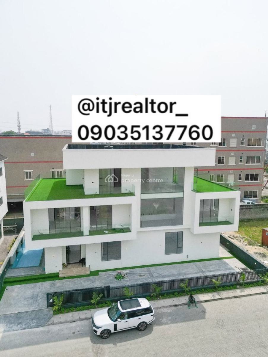 Modern 5 Bedroom Detached Duplex Pool, Cinema and Bq, Ikate, Lekki, Lagos, Detached Duplex for Sale