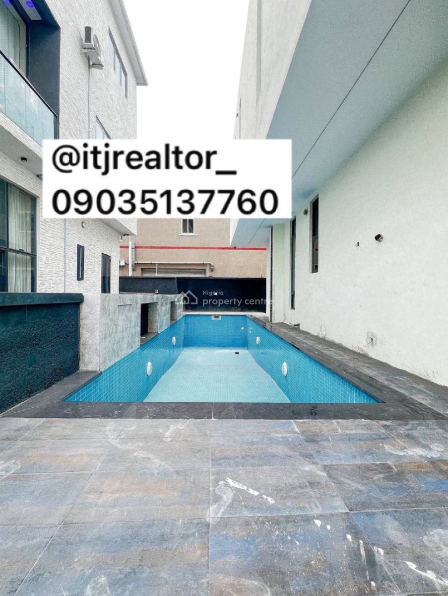 Modern 5 Bedroom Detached Duplex Pool, Cinema and Bq, Ikate, Lekki, Lagos, Detached Duplex for Sale
