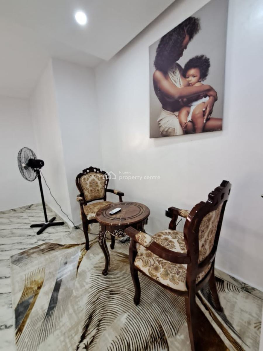 Fully Furnished Mini Flat, Chevron Drive Paradise 3 Estate Chevron, Lekki, Lagos, Mini Flat (room and Parlour) for Rent