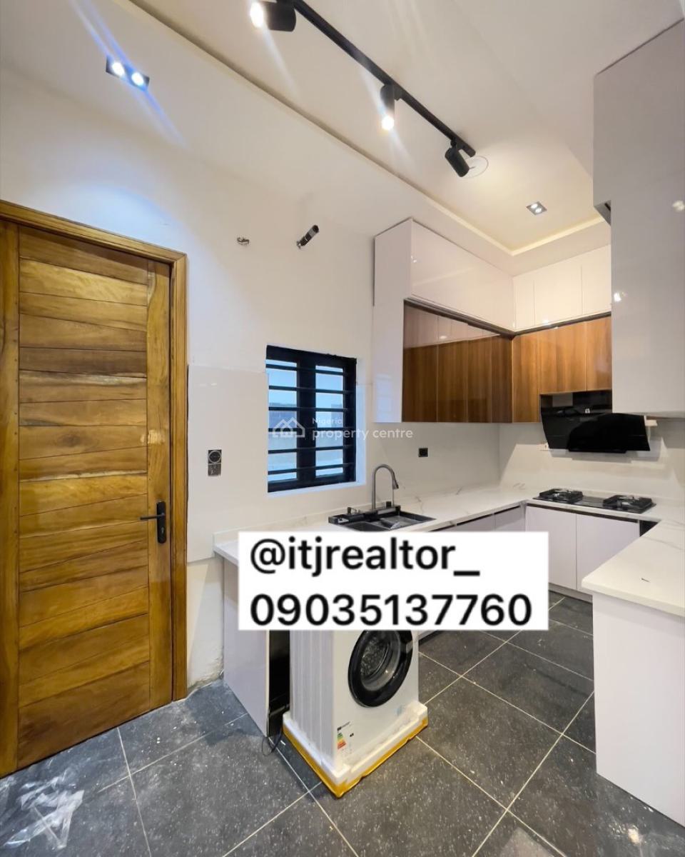 Modern 4 Bedroom Semi Detached Duplex with Bq, Ikota, Lekki, Lagos, Semi-detached Duplex for Sale