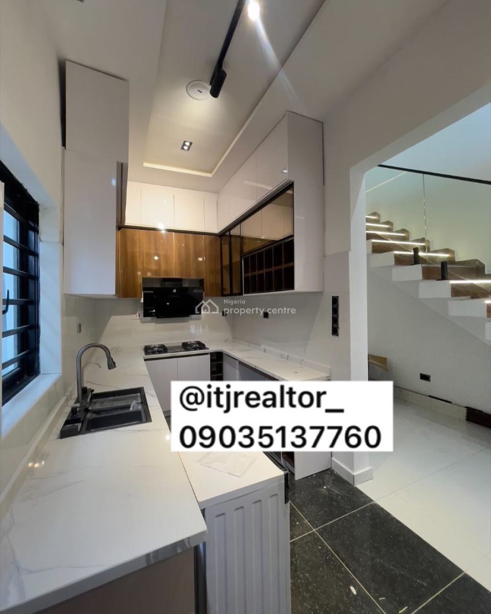 Modern 4 Bedroom Semi Detached Duplex with Bq, Ikota, Lekki, Lagos, Semi-detached Duplex for Sale