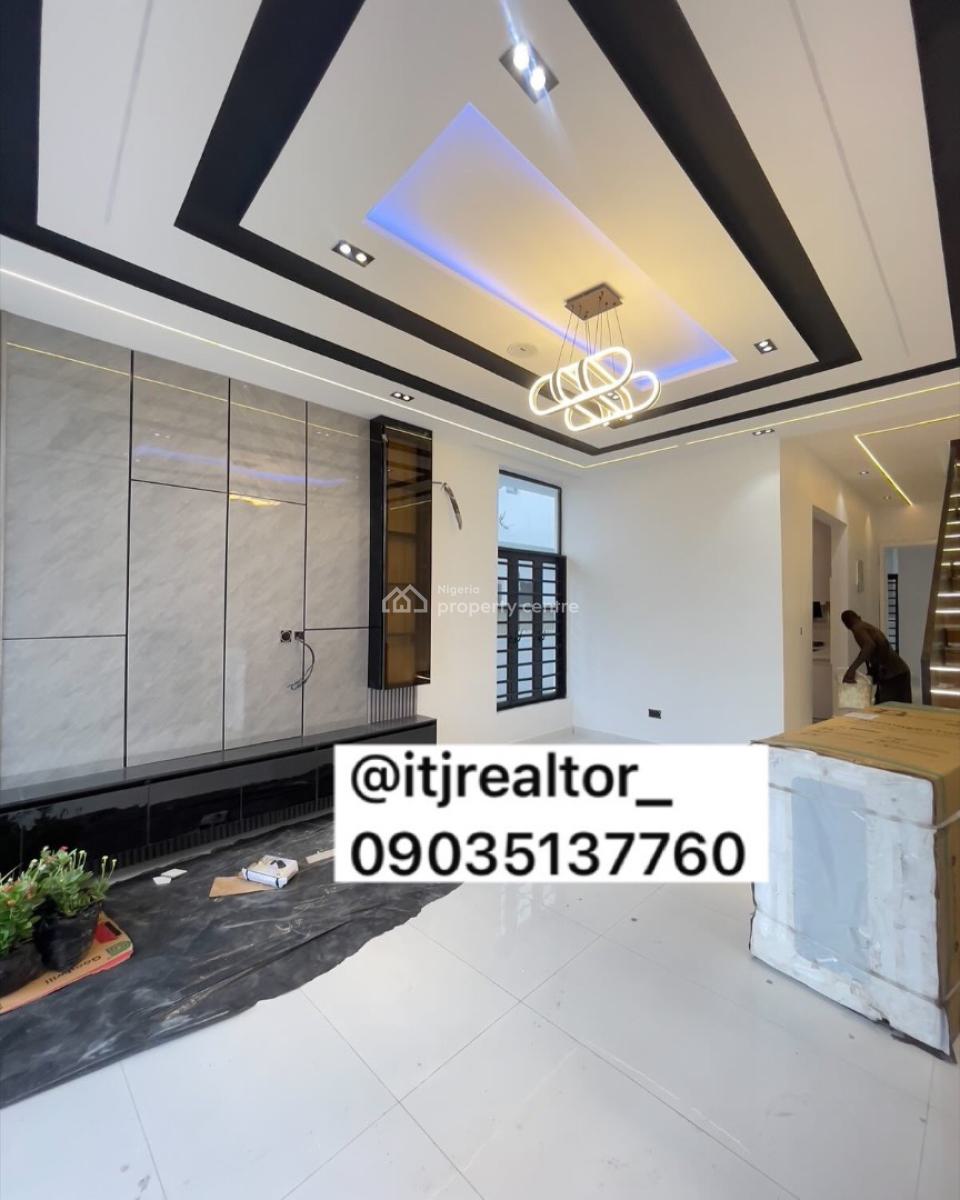 Modern 4 Bedroom Semi Detached Duplex with Bq, Ikota, Lekki, Lagos, Semi-detached Duplex for Sale