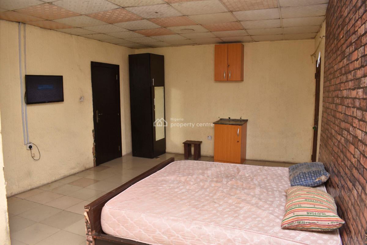 a Big Self-contain Serviced Apartment, Opposite The Nnpc Depot About 15 Minutes From The Airport Road, Isolo, Lagos, Self Contain (single Rooms) for Rent