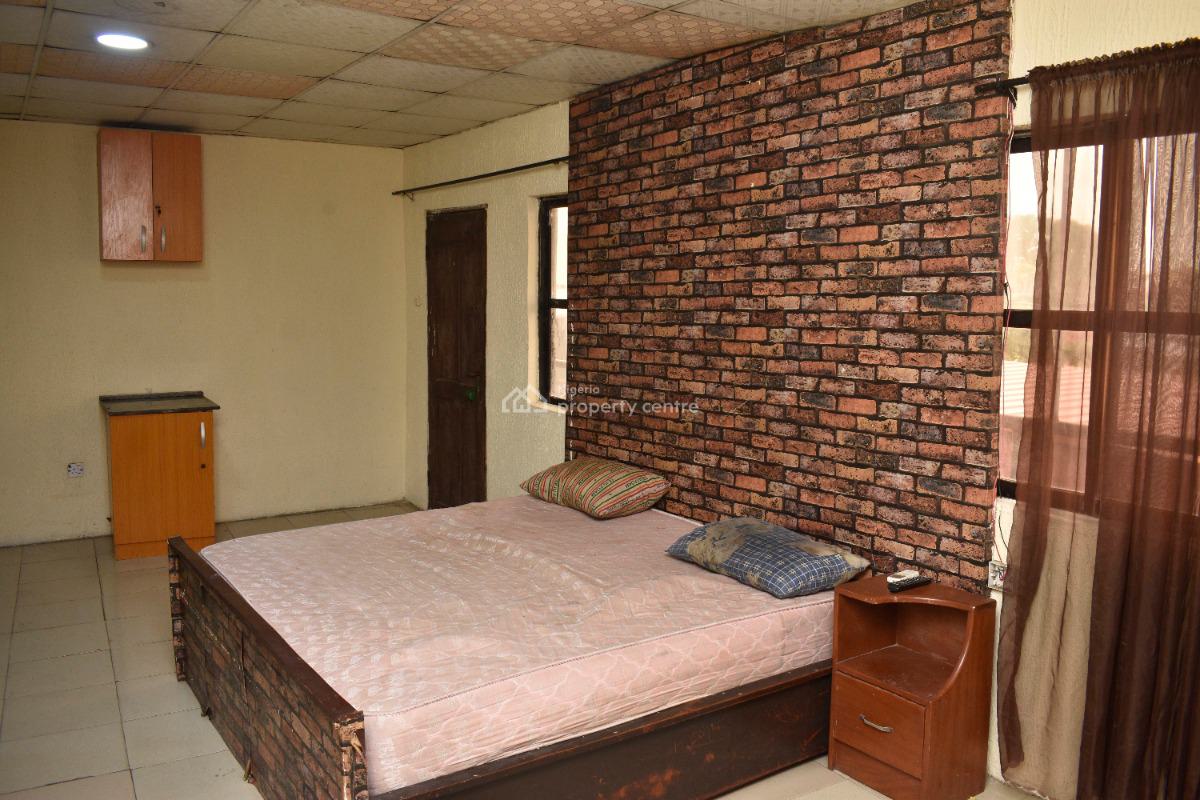 a Big Self-contain Serviced Apartment, Opposite The Nnpc Depot About 15 Minutes From The Airport Road, Isolo, Lagos, Self Contain (single Rooms) for Rent