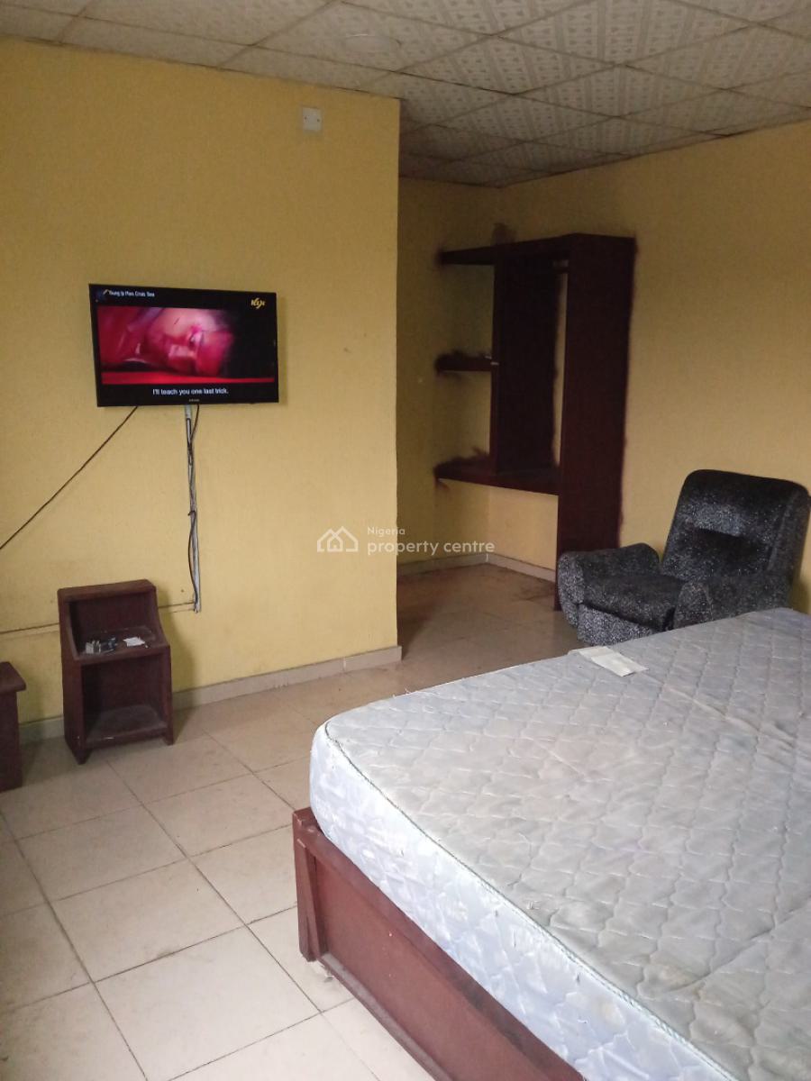 a Big Room Self-contain Serviced Apartment, Opposite The Nnpc Depot, Near Ajao Estate, Isolo, Lagos, Self Contain (single Rooms) for Rent