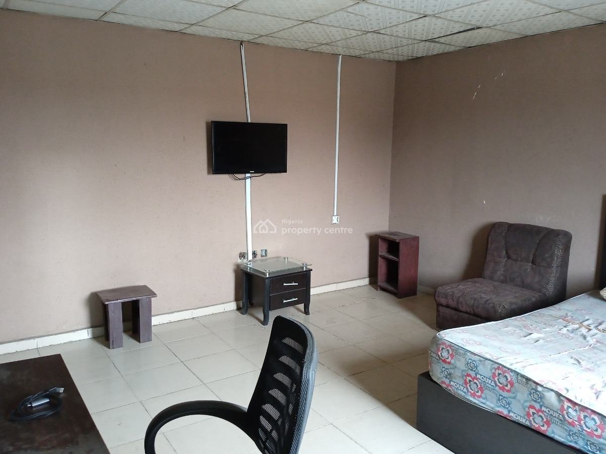 a Big Room Self-contain Serviced Apartment, Opposite The Nnpc Depot, Near Ajao Estate, Isolo, Lagos, Self Contain (single Rooms) for Rent