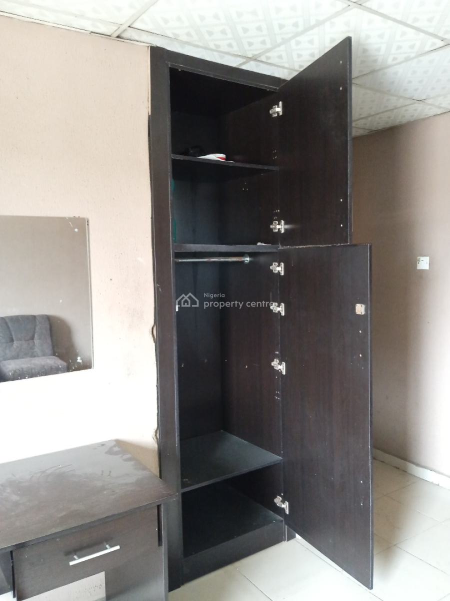 a Big Room Self-contain Serviced Apartment, Opposite The Nnpc Depot, Near Ajao Estate, Isolo, Lagos, Self Contain (single Rooms) for Rent