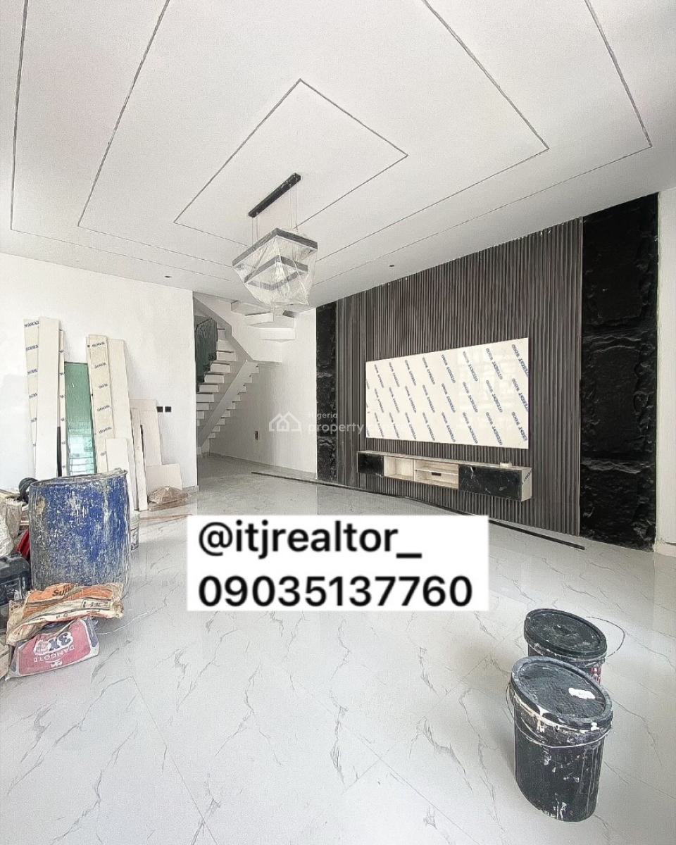Modern 4 Bedroom Semi Detached Duplex with Bq, Ajah, Ajah, Lagos, Semi-detached Duplex for Sale
