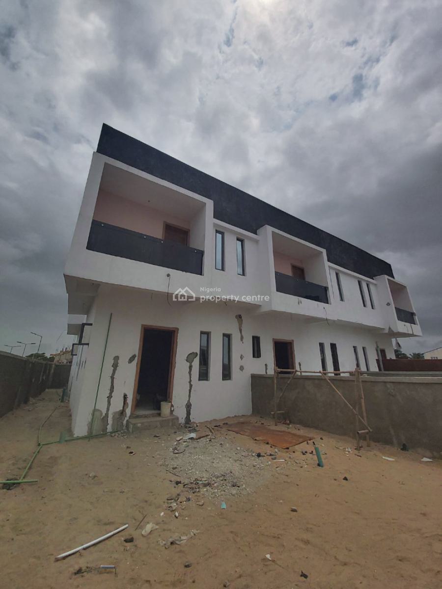 Spacious 4 Bedroom Duplex with a Private Compound, Ajah, Lagos, Terraced Duplex for Sale