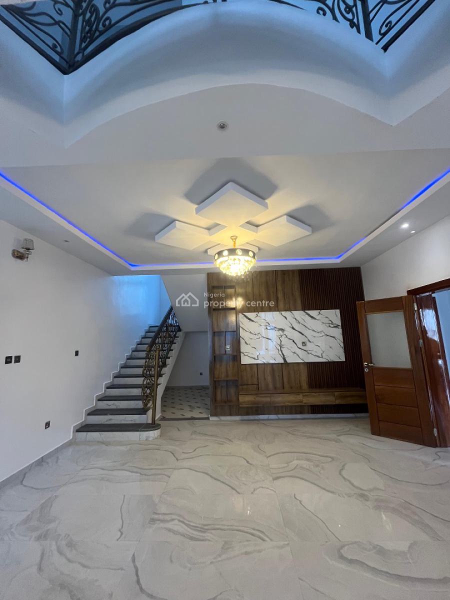 Exquisitely Built 5 Bedroom Fully Detached Duplex with Bq + Elite Documents, Abraham Adesanya, Ajah, Lagos, Detached Duplex for Sale