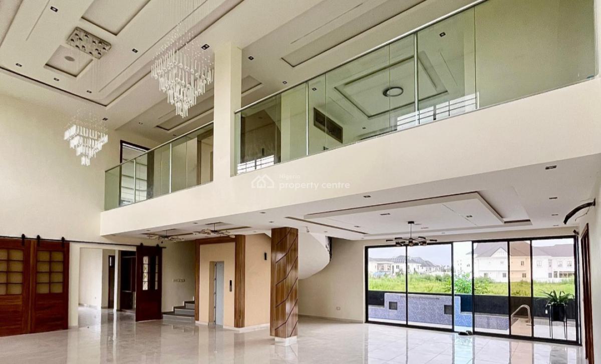 5bed Detached Duplex + Bq Swimpool Gym Elevator Rooftop & Cinema Room, Royal Gardens Estate, Ajah, Lagos, Detached Duplex for Sale