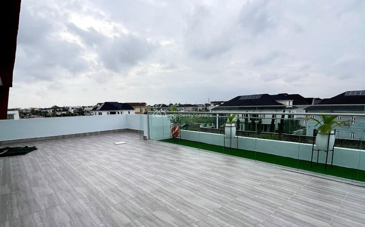 5bed Detached Duplex + Bq Swimpool Gym Elevator Rooftop & Cinema Room, Royal Gardens Estate, Ajah, Lagos, Detached Duplex for Sale