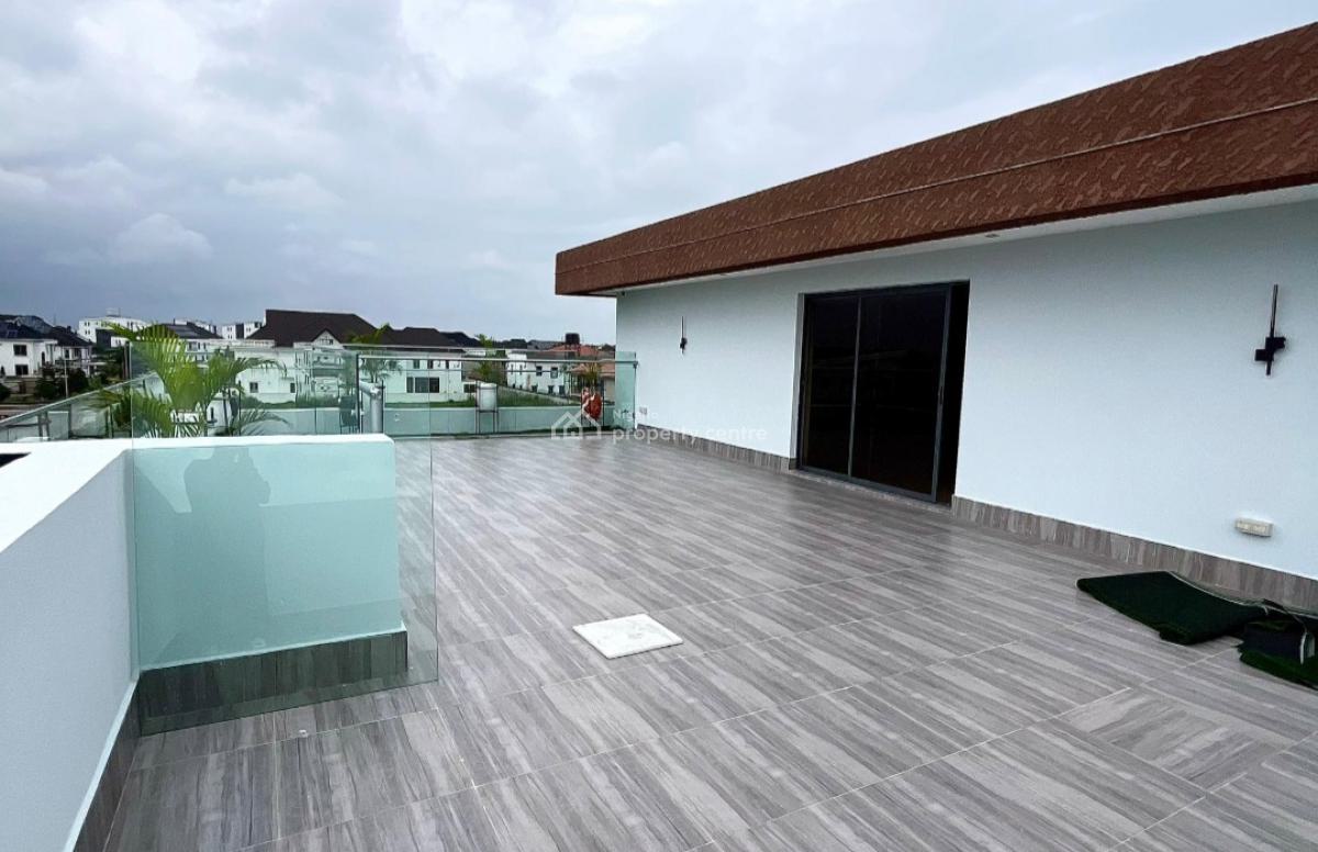 5bed Detached Duplex + Bq Swimpool Gym Elevator Rooftop & Cinema Room, Royal Gardens Estate, Ajah, Lagos, Detached Duplex for Sale