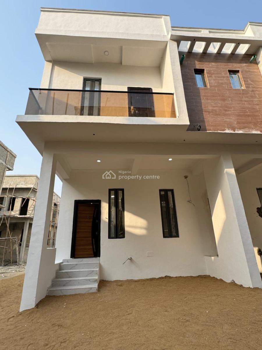 Newly Built 4 Bedroom Terrace Duplex with Payment Plan, Behind Lagos Business School, Ajah, Lagos, Terraced Duplex for Sale
