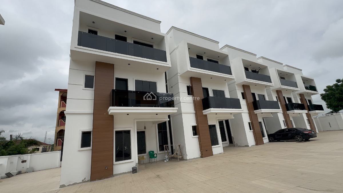 Executive Luxurious 5 Units of 5 Bedroom Duplex in an Exclusive Area, Zone 7, Wuse, Abuja, Semi-detached Duplex for Sale