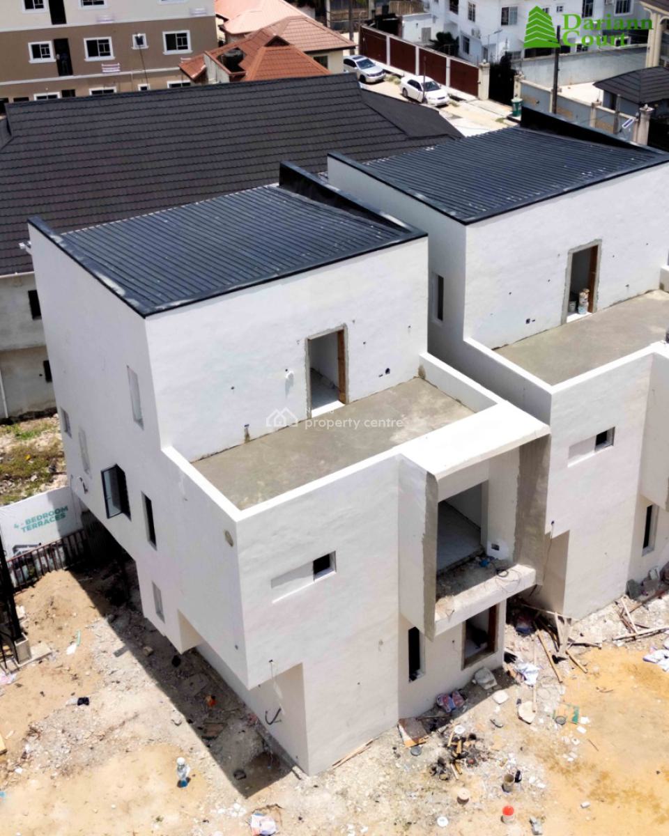 4 Bedroom Fully Detached Duplex with Huge Terrace, Olive Estate, Sangotedo, Ajah, Lagos, Detached Duplex for Sale