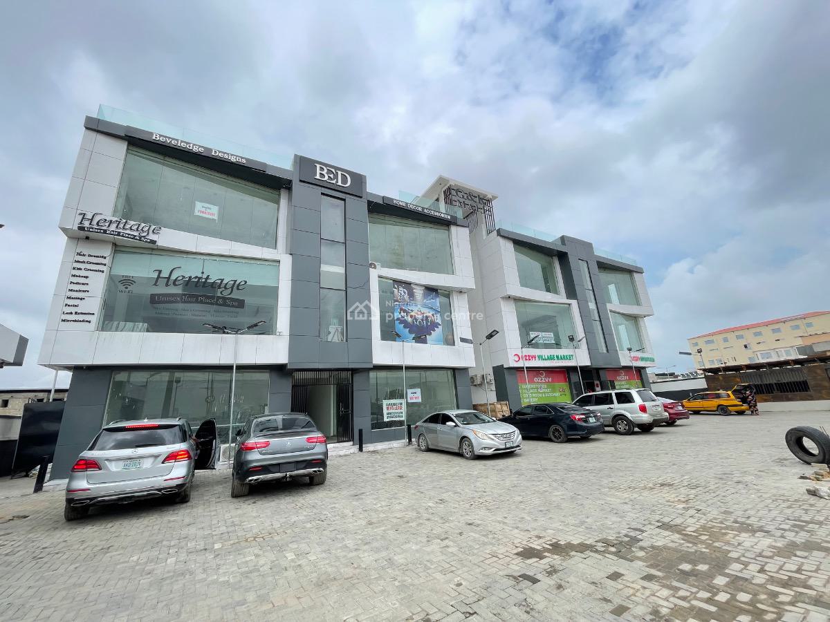 Shop with Rooftop/lounge, Off Ogombo Road, Ogombo, Ajah, Lagos, Shop for Sale