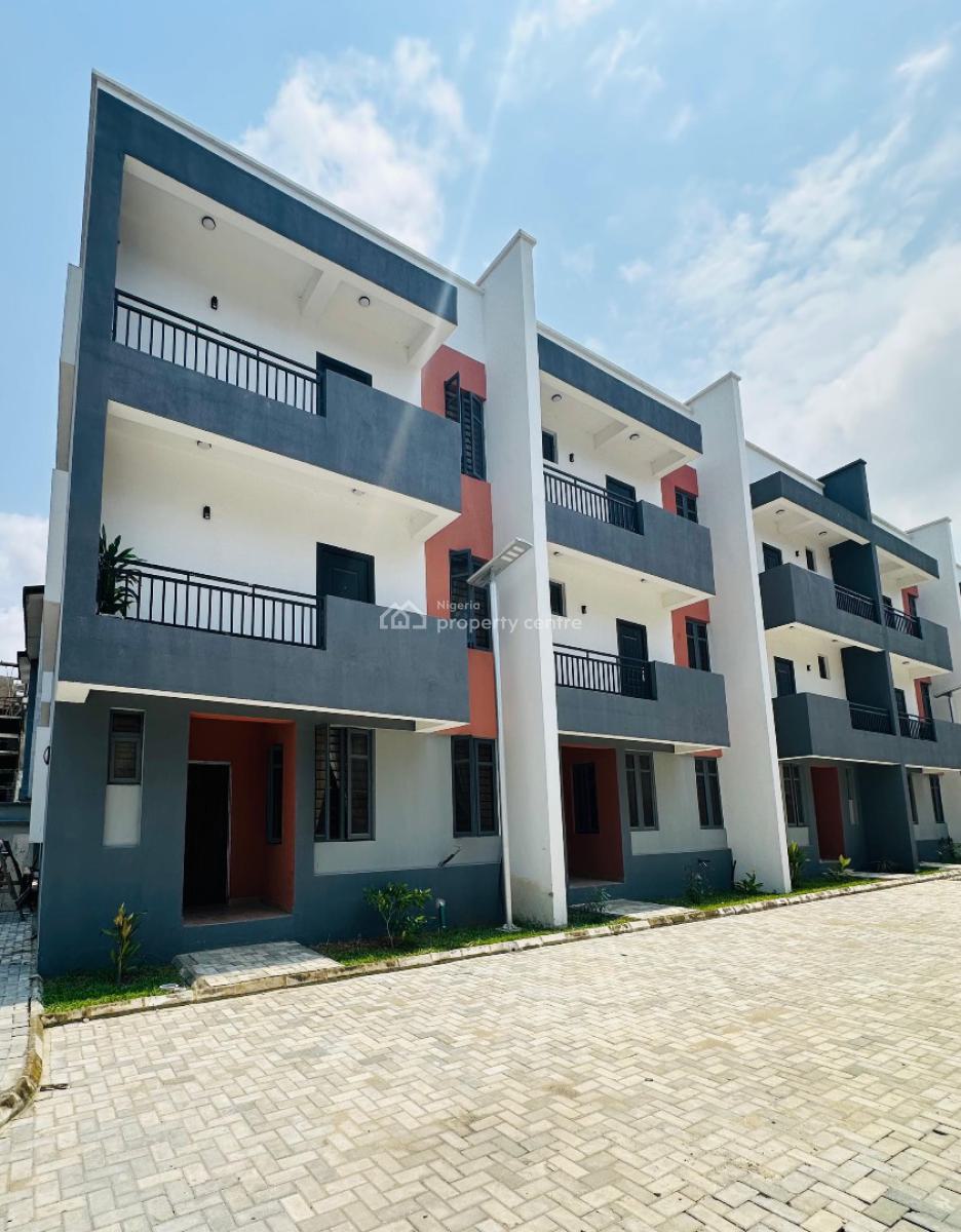 Luxury 4 Bedroom Terrace Duplex in a Strategic Neighborhood, Ikate, Lekki, Lagos, Terraced Duplex for Sale