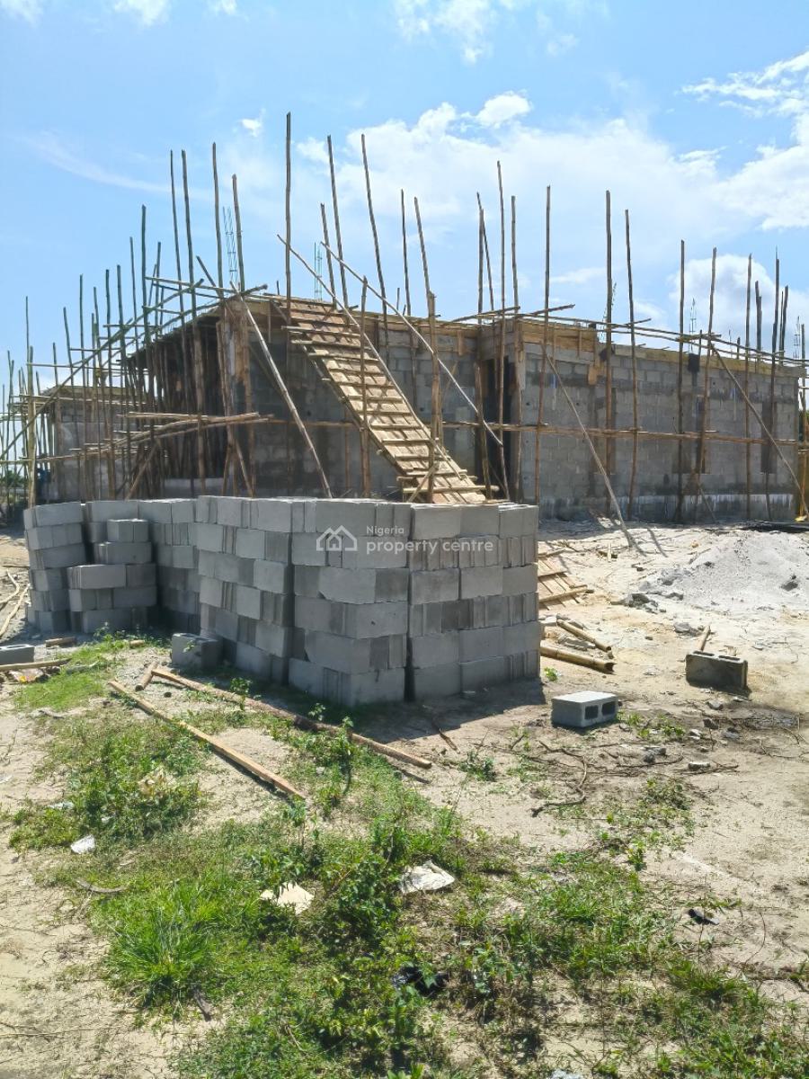 4-bedroom Fully Detached Bungalow in a Fast-developing Area with Plan, Igando Orudu, Ibeju Lekki, Lagos, Detached Bungalow for Sale