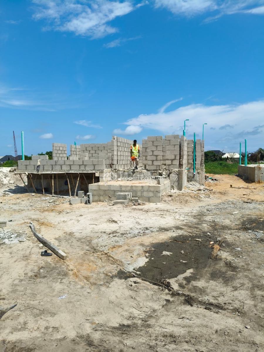 4-bedroom Fully Detached Bungalow in a Fast-developing Area with Plan, Igando Orudu, Ibeju Lekki, Lagos, Detached Bungalow for Sale