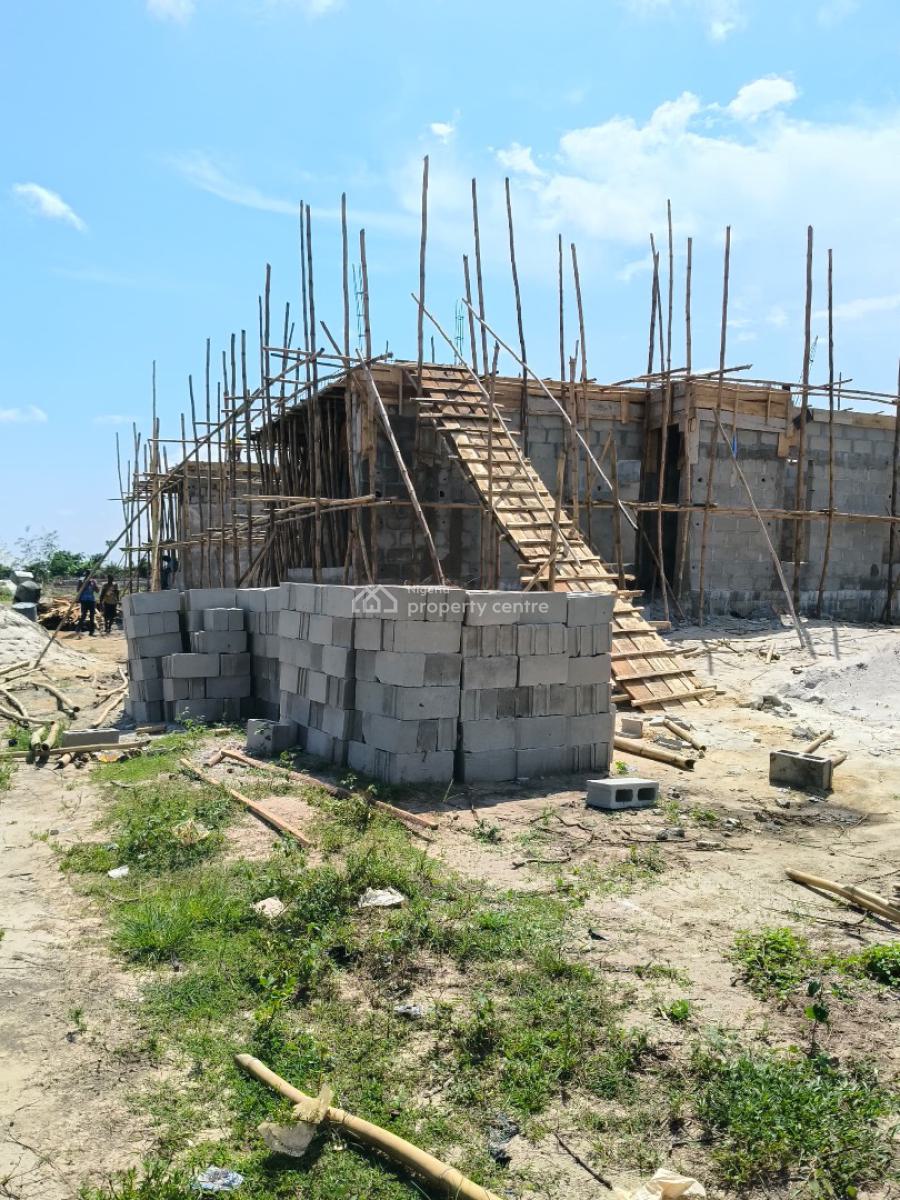 4-bedroom Fully Detached Bungalow in a Fast-developing Area with Plan, Igando Orudu, Ibeju Lekki, Lagos, Detached Bungalow for Sale