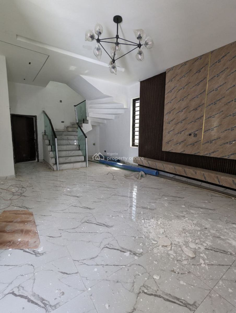 4 Bedroom Semi-detached Duplex with Bq & Certificate of Occupancy, Royal Pine Estate, Orchid Road, Lekki, Lagos, Semi-detached Duplex for Sale