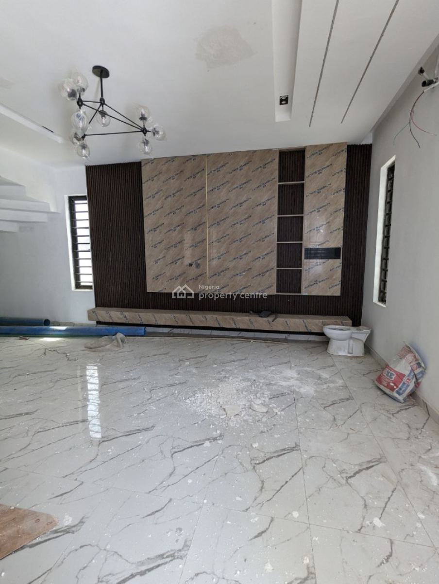 4 Bedroom Semi-detached Duplex with Bq & Certificate of Occupancy, Royal Pine Estate, Orchid Road, Lekki, Lagos, Semi-detached Duplex for Sale
