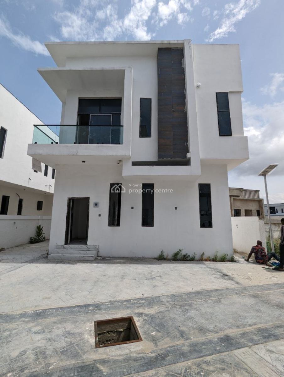 4 Bedroom Semi-detached Duplex with Bq & Certificate of Occupancy, Royal Pine Estate, Orchid Road, Lekki, Lagos, Semi-detached Duplex for Sale