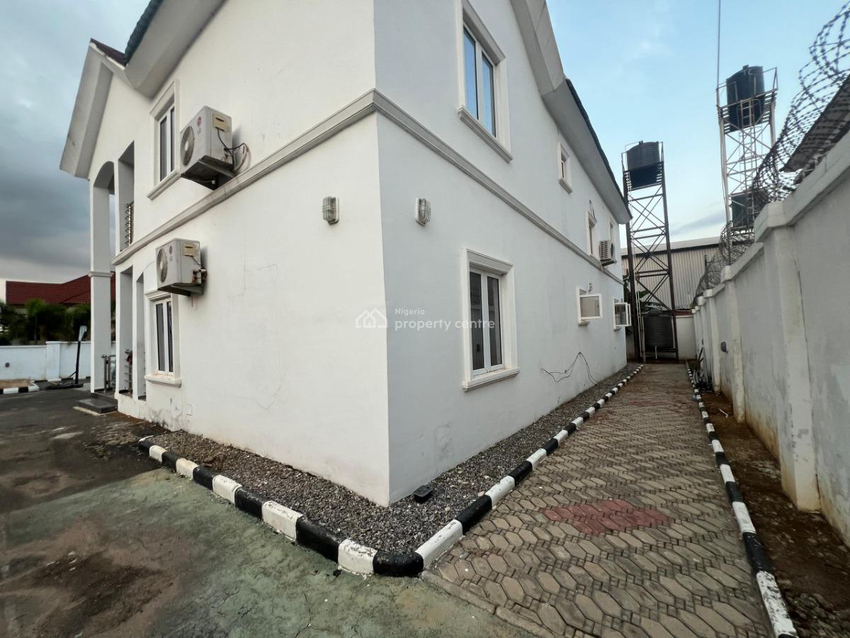 5 Bedroom Fully Detached Duplex with 2 Room 5 Bedroom Bq,guard House, Galadimawa, Abuja, Detached Duplex for Sale
