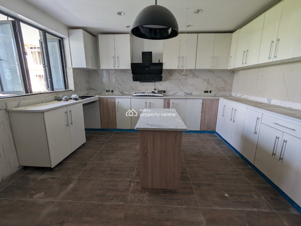 New 5 Bedroom on 3 Floors with Penthouse, Study, Bq & Gov Consent, Cowrie Creek Estate, Ikate, Lekki, Lagos, Semi-detached Duplex for Sale