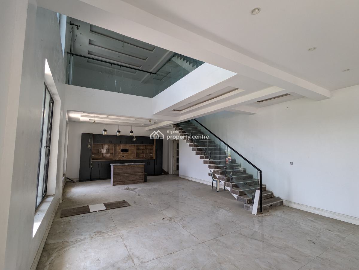New 5 Bedroom on 3 Floors with Penthouse, Study, Bq & Gov Consent, Cowrie Creek Estate, Ikate, Lekki, Lagos, Semi-detached Duplex for Sale