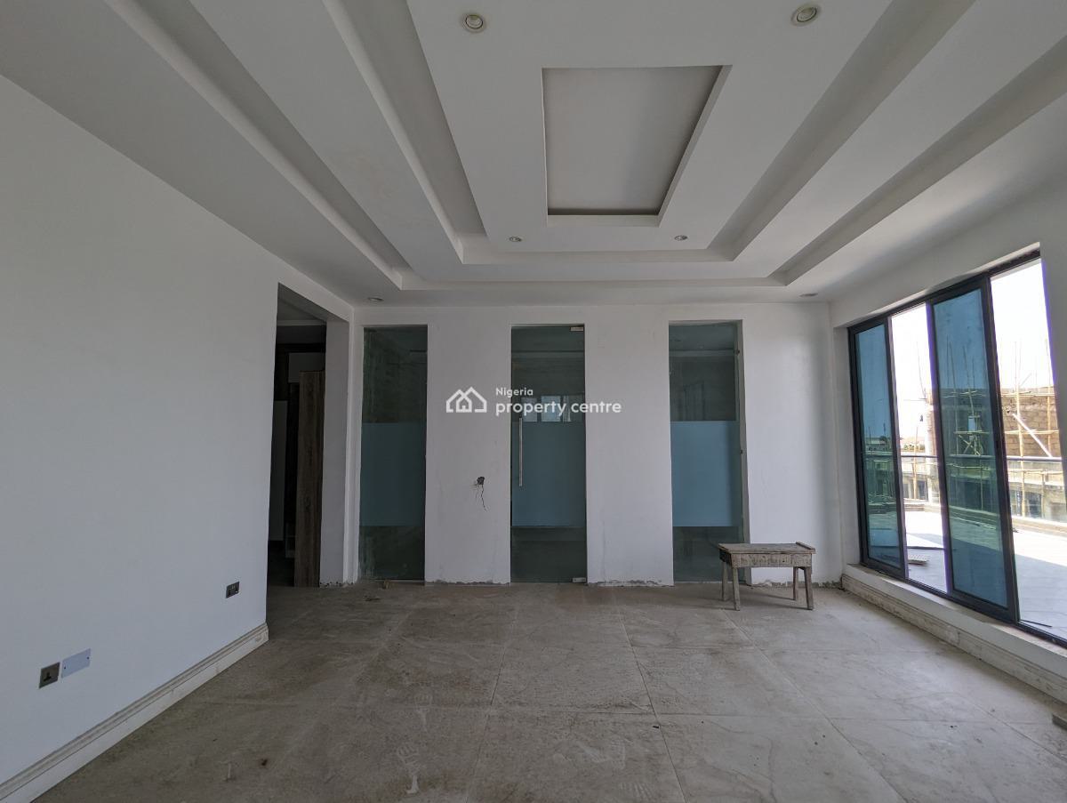 New 5 Bedroom on 3 Floors with Penthouse, Study, Bq & Gov Consent, Cowrie Creek Estate, Ikate, Lekki, Lagos, Semi-detached Duplex for Sale