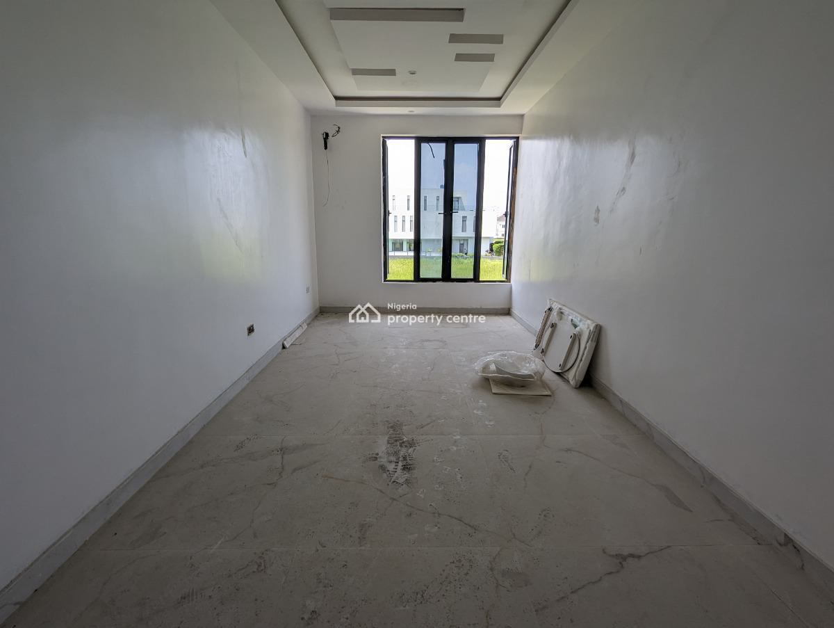 New 5 Bedroom on 3 Floors with Penthouse, Study, Bq & Gov Consent, Cowrie Creek Estate, Ikate, Lekki, Lagos, Semi-detached Duplex for Sale
