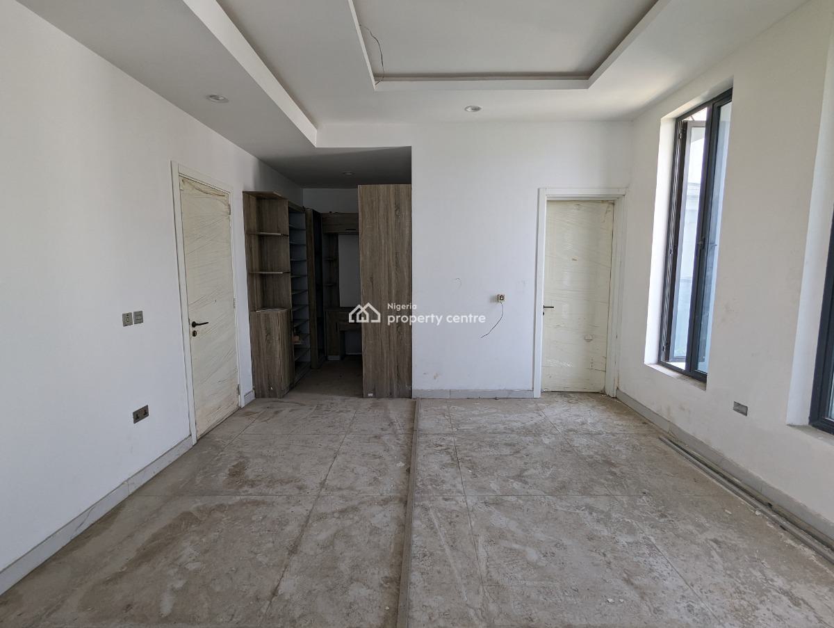 New 5 Bedroom on 3 Floors with Penthouse, Study, Bq & Gov Consent, Cowrie Creek Estate, Ikate, Lekki, Lagos, Semi-detached Duplex for Sale