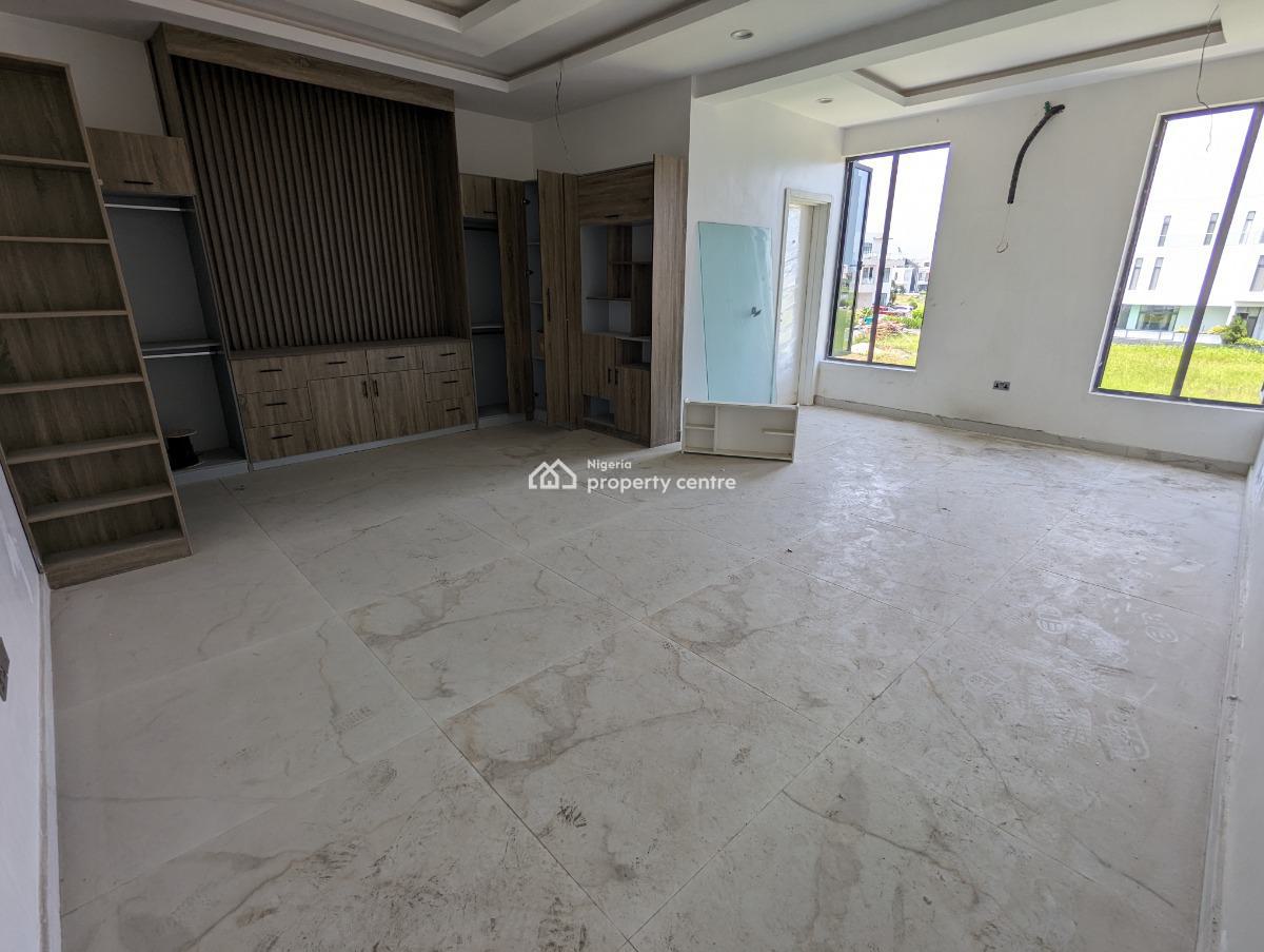 New 5 Bedroom on 3 Floors with Penthouse, Study, Bq & Gov Consent, Cowrie Creek Estate, Ikate, Lekki, Lagos, Semi-detached Duplex for Sale