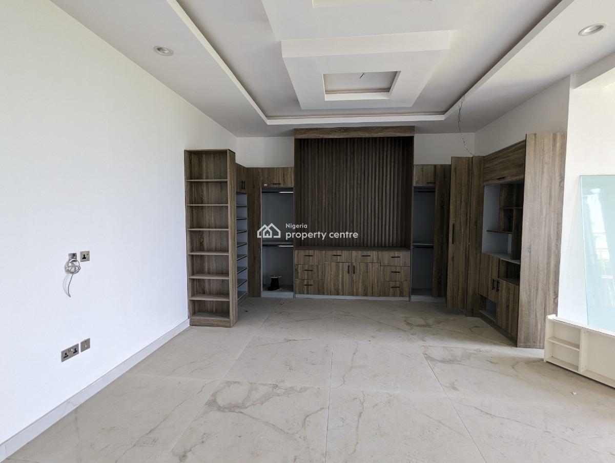 New 5 Bedroom on 3 Floors with Penthouse, Study, Bq & Gov Consent, Cowrie Creek Estate, Ikate, Lekki, Lagos, Semi-detached Duplex for Sale