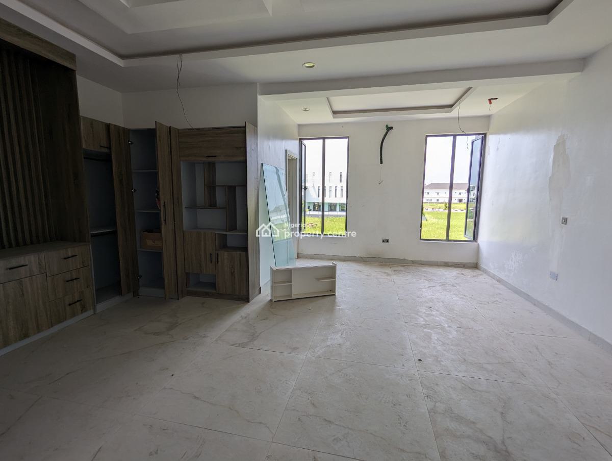 New 5 Bedroom on 3 Floors with Penthouse, Study, Bq & Gov Consent, Cowrie Creek Estate, Ikate, Lekki, Lagos, Semi-detached Duplex for Sale