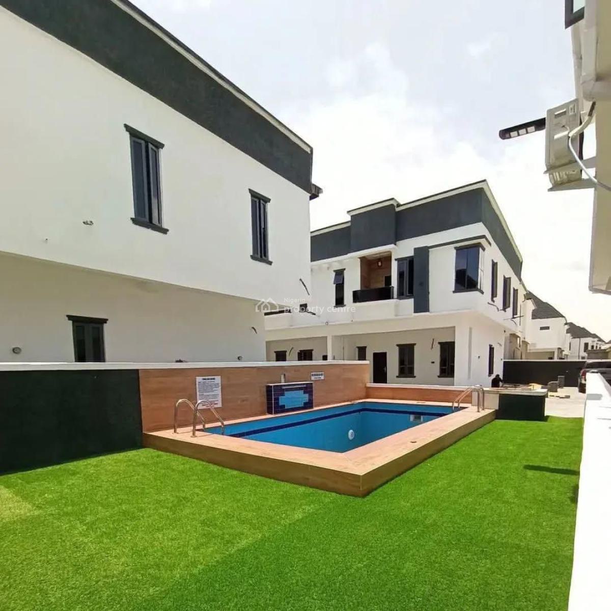 4 Bedroom Terrace Duplex, Ikota, Lekki, Lagos, Terraced Duplex for Rent