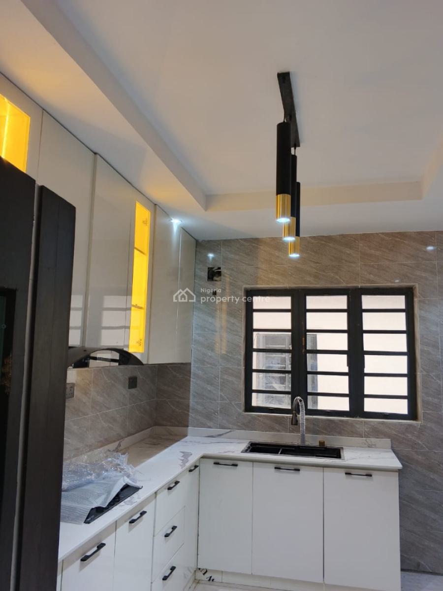Refined 5 Bedroom Semi-detached Duplex with Dual Ensuite Bqs, Abraham Adesanya, Ajah, Lagos, Semi-detached Duplex for Sale