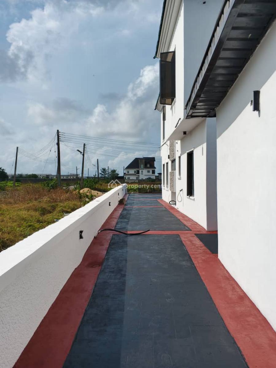 Refined 5 Bedroom Semi-detached Duplex with Dual Ensuite Bqs, Abraham Adesanya, Ajah, Lagos, Semi-detached Duplex for Sale