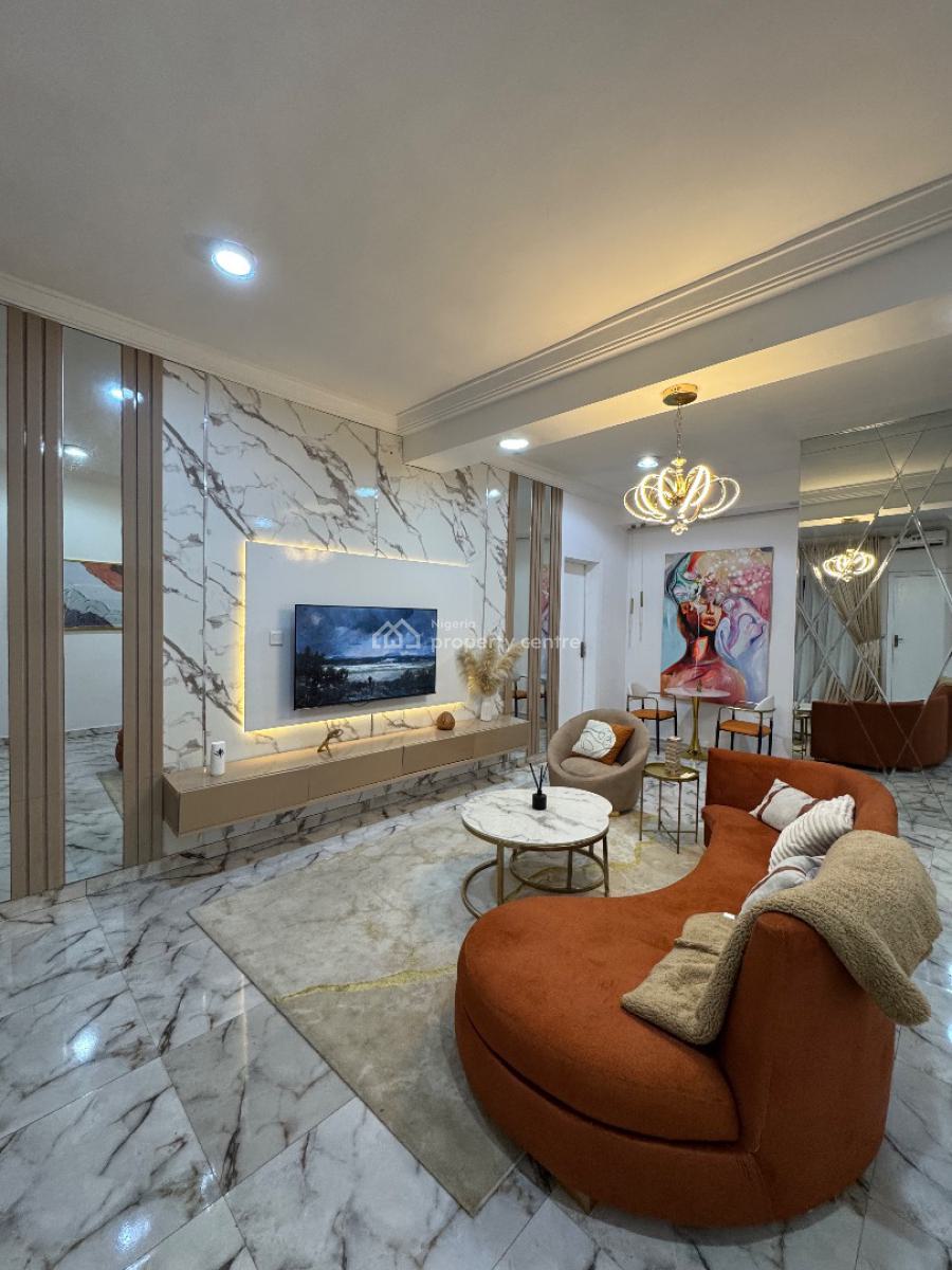 White Pearl 1bedroom Spacious Apartment, 10 Whitesands Street Elf Bus Stop Lekki Right, Lekki Phase 1, Lekki, Lagos, Mini Flat (room and Parlour) Short Let