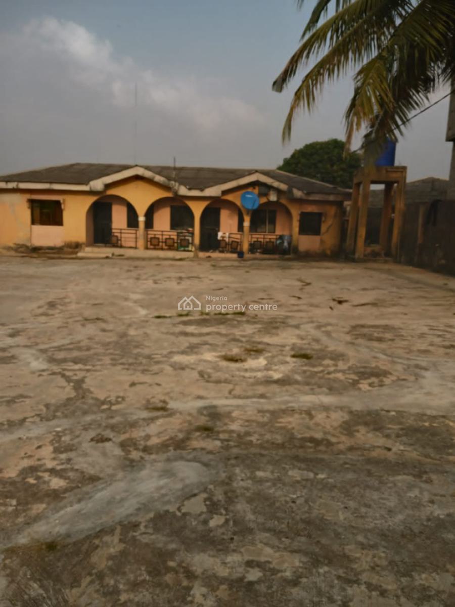 2 Bedroom Flat with a Mini Flat, Idiroko Bus Stop,  Off Ijede Road, Ikorodu, Lagos, Semi-detached Bungalow for Sale
