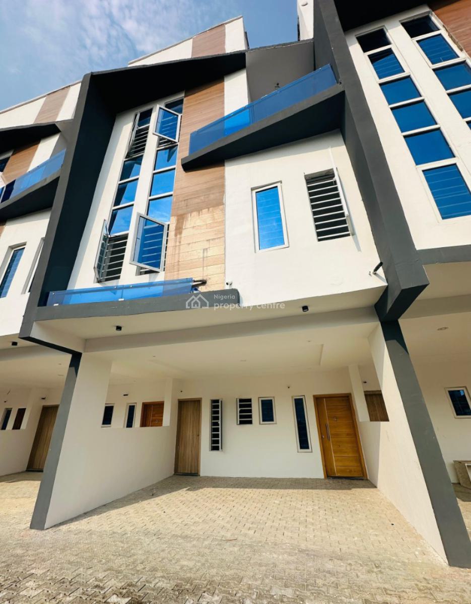 Terrace Duplex with Bq and Security Post, Ikate, Lekki, Lagos, Terraced Duplex for Sale
