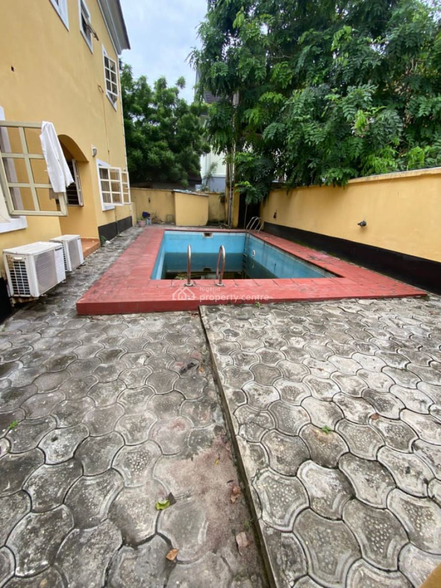 Luxury and Spacious 5 Bedroom Detached House with 2 Rooms Bq, Lekki Phase 1 Lagos, Lekki, Lagos, Detached Duplex for Rent