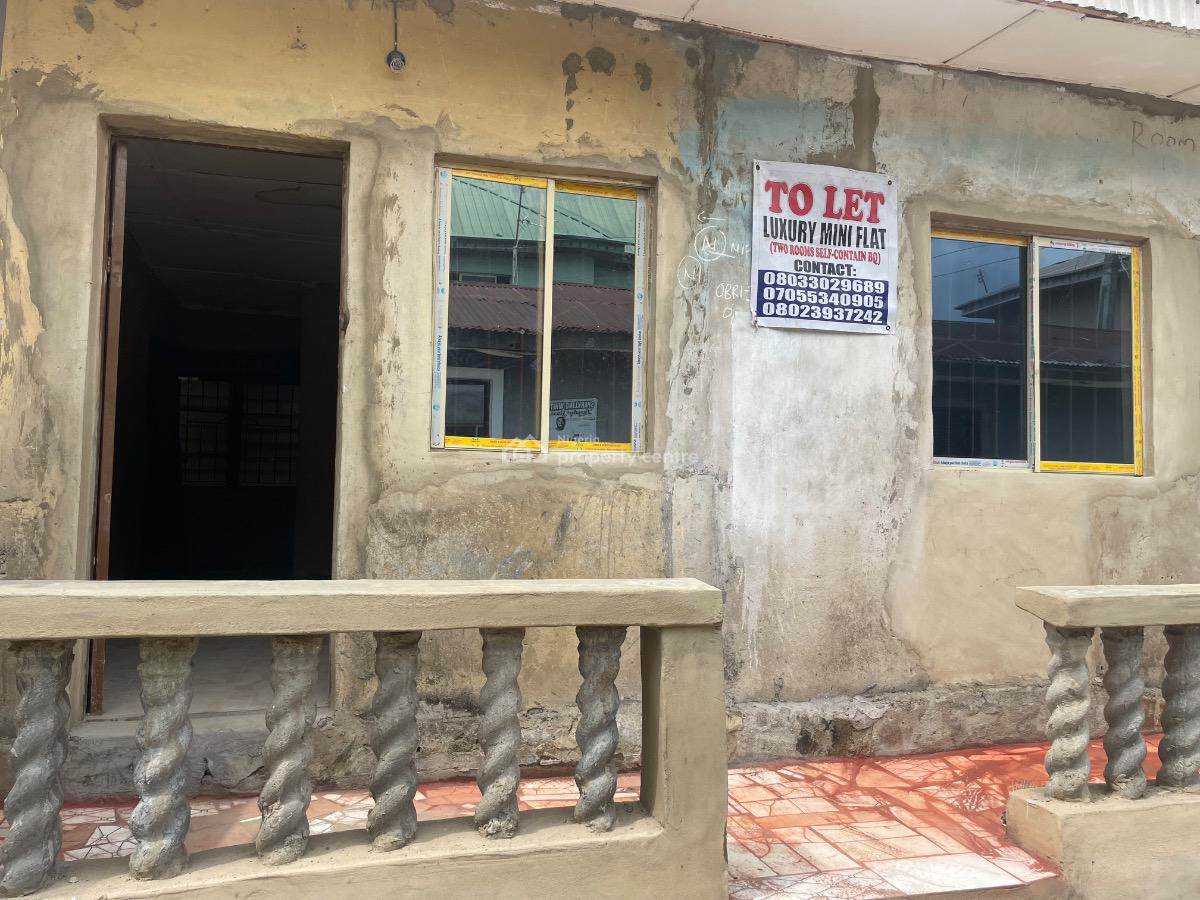 Luxury 2 Rooms Self Contained, Church Street, Via Babalola Bstop, By Shebass Bus Stop, Ilogbo, Ojo, Lagos, Mini Flat (room and Parlour) for Rent