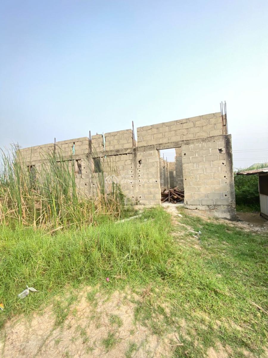 12 Units of One Bedroom Mini Flat Incompleted Building in Ajah, Langbasa Area By Salvation Estate, Ajah, Lagos, Mini Flat (room and Parlour) for Sale